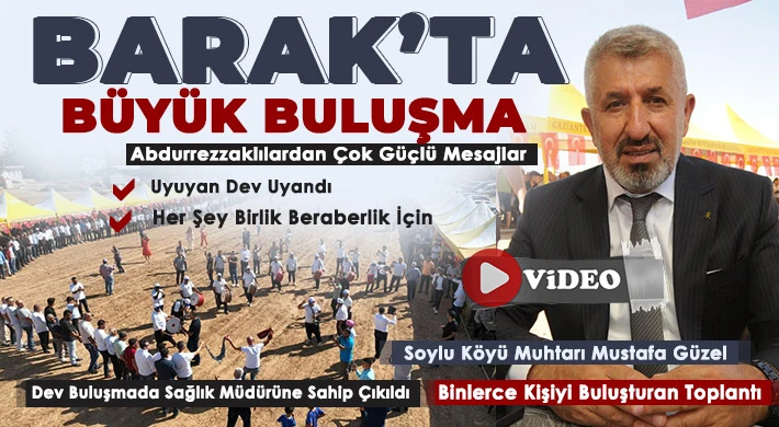 Abdurzaaklılar aşireti bir araya geldi