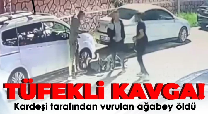 Silahlı kavga, arbede sırasında ağabeyini vurarak öldürdü