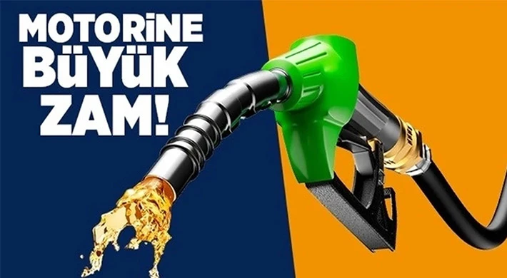 Motorine zam geliyor