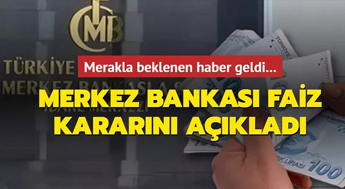 Politika faizinin 500 baz puan artırılmasına karar verildi