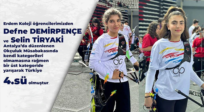 Erdem'den okçulukta gururlandıran başarı