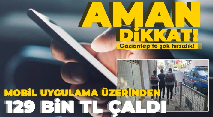 Mobil uygulama üzerinden 129 bin TL çalan şüpheli tutuklandı