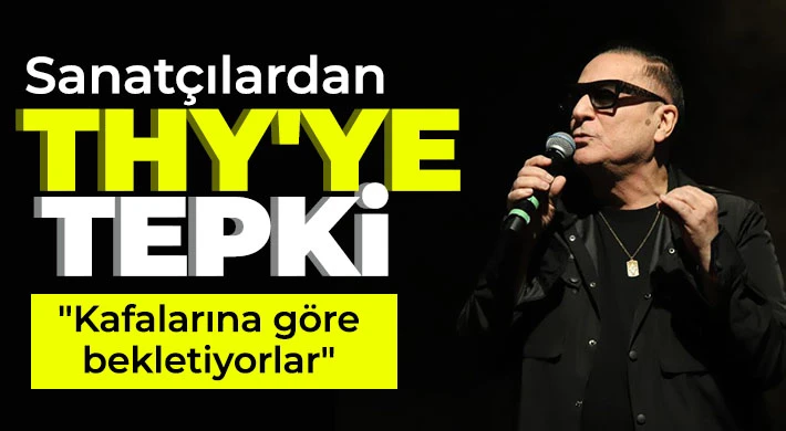 Sanatçılardan THY'ye tepki