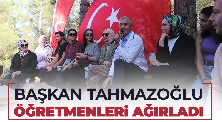 Tahmazoğlu, öğretmenleri ağırladı