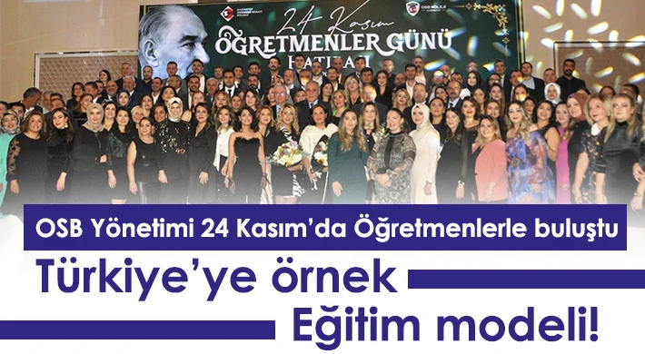 Türkiye’ye örnek eğitim modeli!