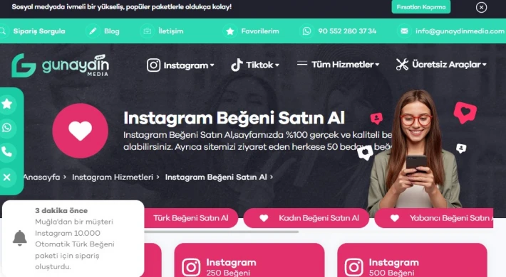 Uygun fiyat ve yüksek performanslı Instagram hizmetleri