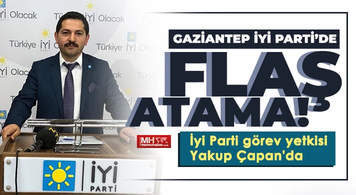 Yakup Çapan kurucu ilçe başkanlığı görevi verildi