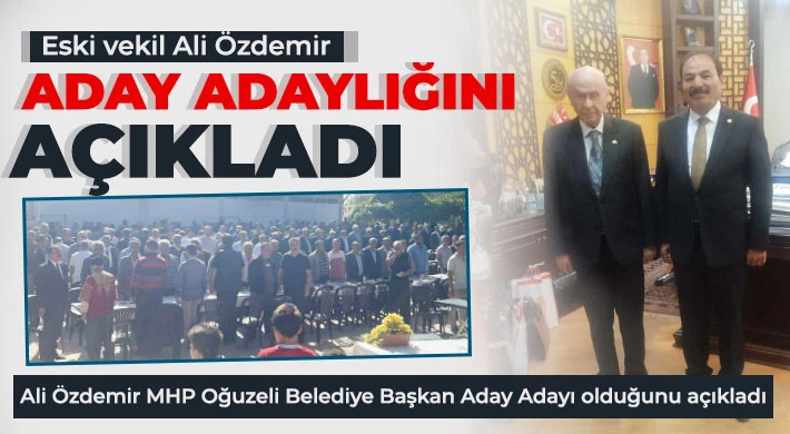 Ali Özdemir’den sürpriz aday adaylığı başvurusu