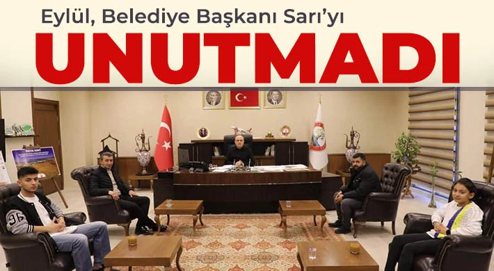 Eylül, Belediye Başkanı Sarı’yı unutmadı