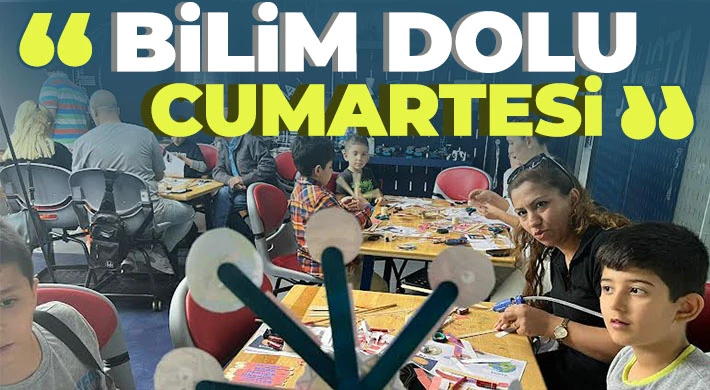 Gaziantep’te çocuklara özel “Bilim Dolu Cumartesi” etkinlikleri düzenliyor