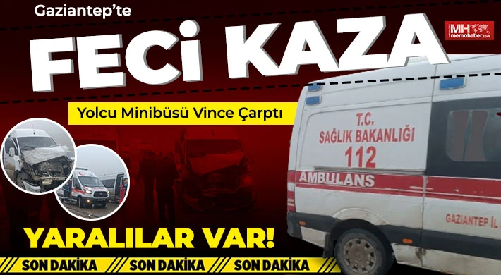 Gaziantep'te yoğun sis beraberinde kaza getirdi