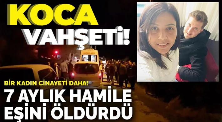 Hamile eşini bıçaklayarak öldürdü, otomobilini uçuruma sürerek intihara kalkıştı