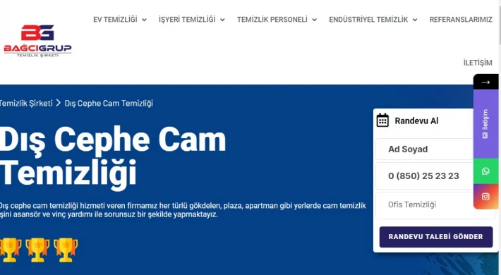 İstanbul Dış Cephe Temizlik Şirketi