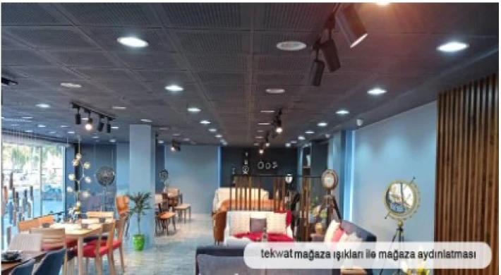 Mağaza aydınlatması