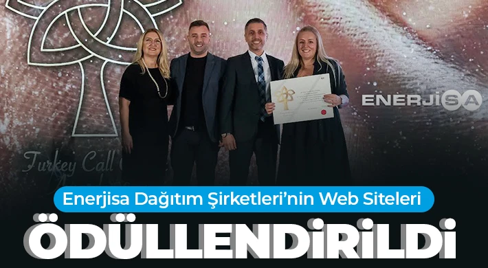 Enerjisa Dağıtım Şirketleri’nin Web Siteleri Ödüllendirildi
