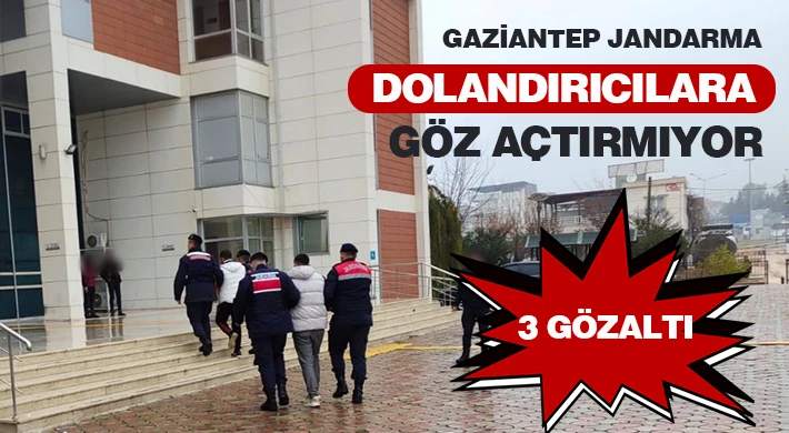 Gaziantep’te Siber Dolandırıcılara Operasyon: 3 Gözaltı