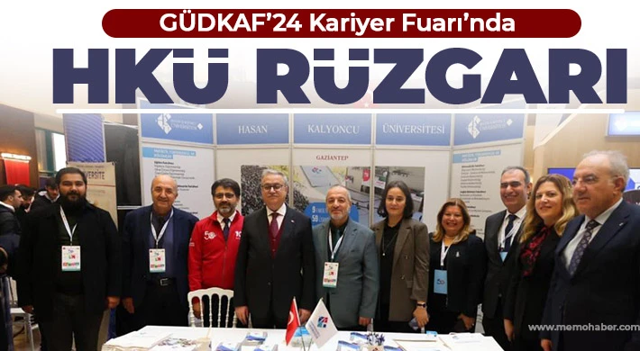 GÜDKAF’24 Kariyer Fuarı’nda HKÜ rüzgarı