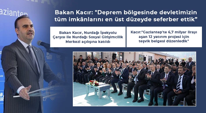 Acil Eylem Programı kapsamında 6 projeye 262 milyon lirayı aşan destek verdik