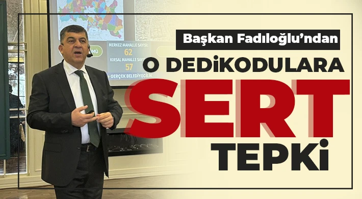 Başkan Fadıloğlu: Vicdansızlara sesleniyorum