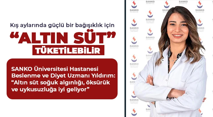Kış aylarında güçlü bir bağışıklık için “altın süt” tüketilebilir