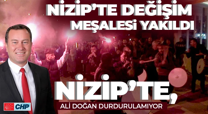 Nizip'te değişim vakti