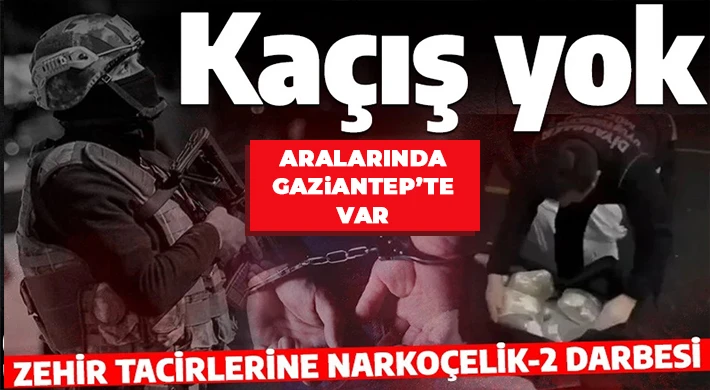 Sokak satıcılarına yönelik Narkoçelik-2 Operasyonu: 227 gözaltı
