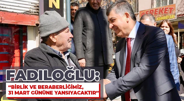 Başkan Fadıloğlu, Lefkoşe caddesi esnafını ziyaret etti