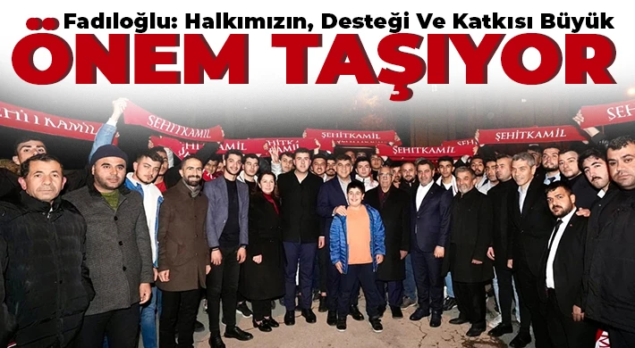 Başkan Fadıloğlu, Şehitkamil’i Karış Karış Gezmeyi Sürdürüyor