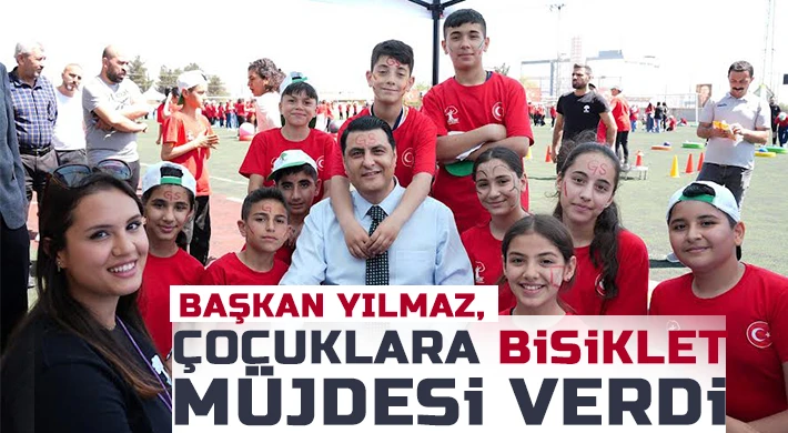 Başkan Yılmaz, çocukların bayram sevinçlerine ortak oldu