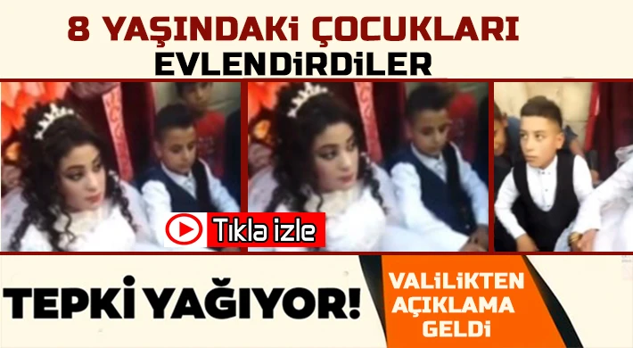 Çocuk Yaşta Evlendirildiler! O Düğün İle İlgili Açıklama Geldi!