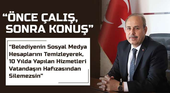 Kılıç: Önce Çalış, Sonra Konuş