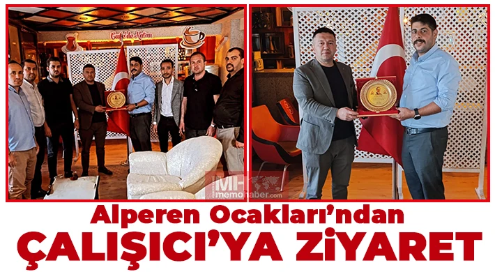 Alperen Ocakları’ndan Çalışıcı’ya ziyaret