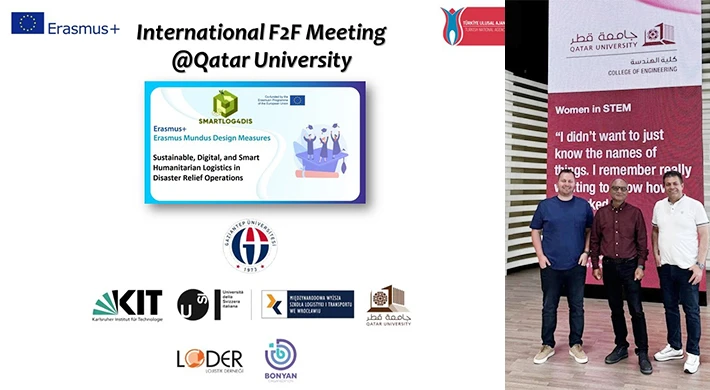 Erasmus projesinin katar toplantısı gerçekleşti