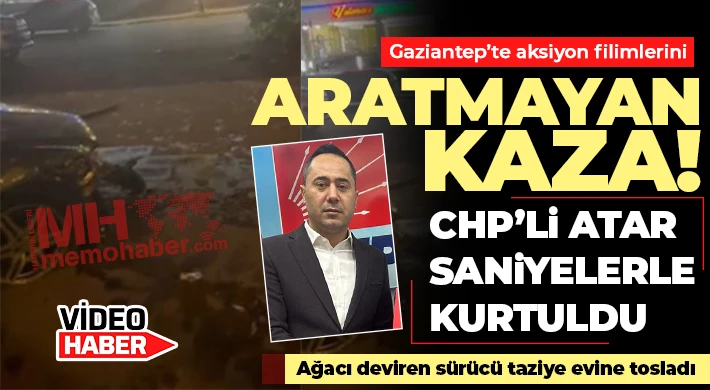Gaziantep böyle kaza görmedi: 3 yaralı