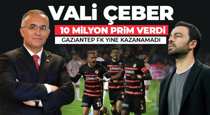 Gaziantep FK yine kazanamadı!