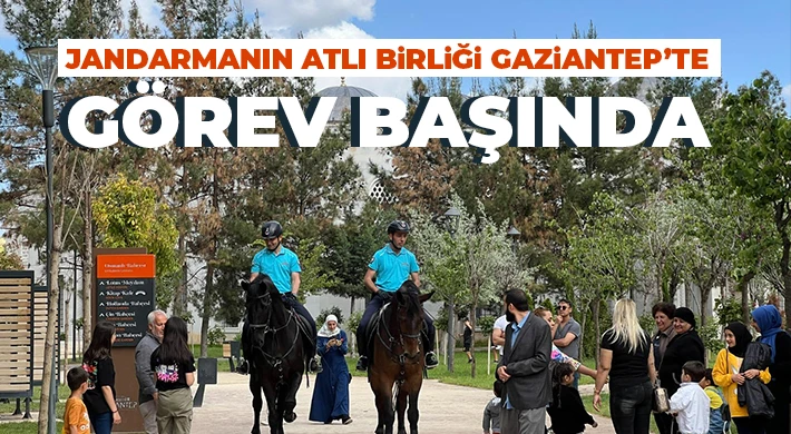 Jandarma Atlı Birliği Göreve Başladı