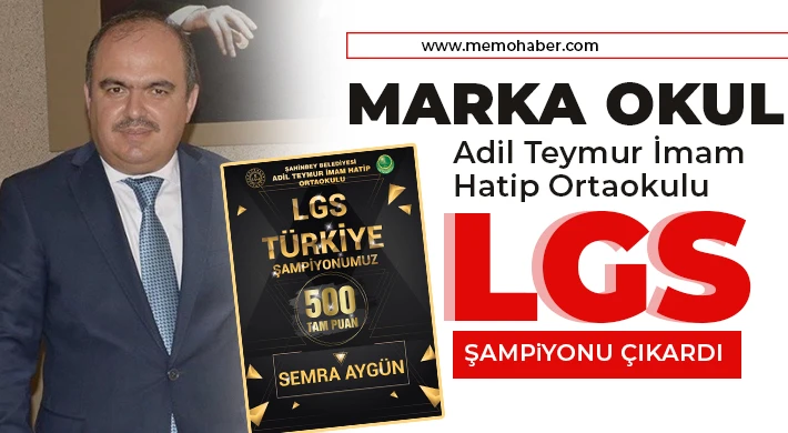 Adil Teymur İmam Hatip Ortaokulu Gaziantep’in Gururu Oldu