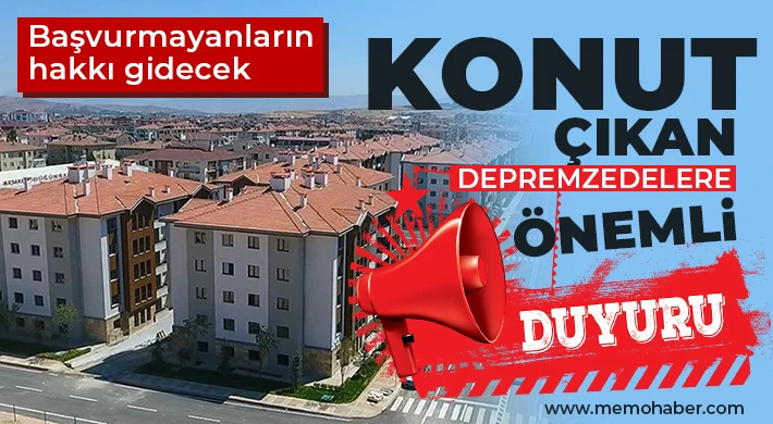 Depremzedelere borçlandırma çağrısı