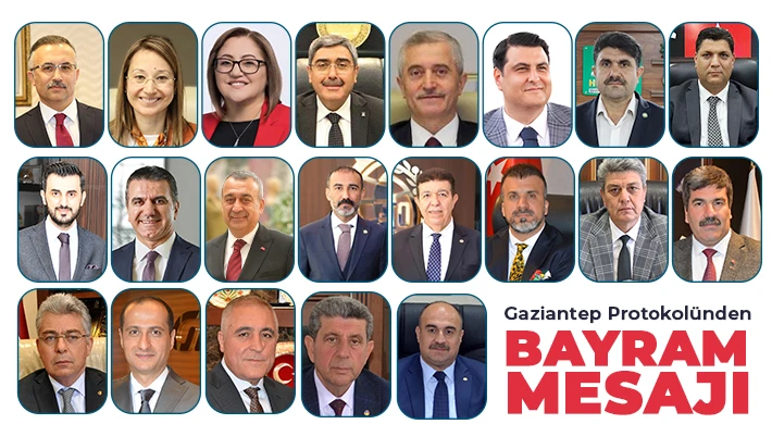 Gaziantep protokolünden Kurban Bayramı mesajı