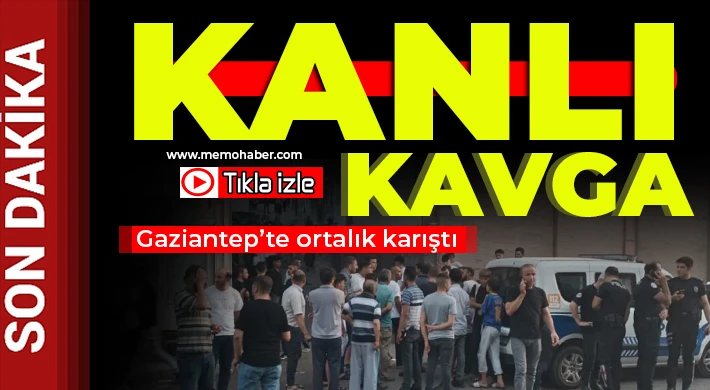 Gaziantep'te silahlı kavga: 3 yaralı