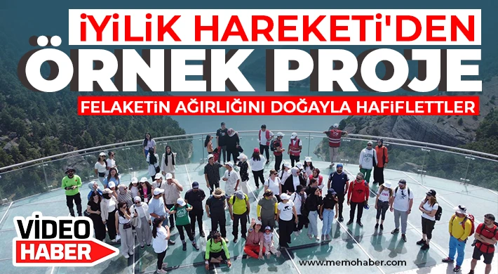İyilik Hareketi depremzede gençlerle