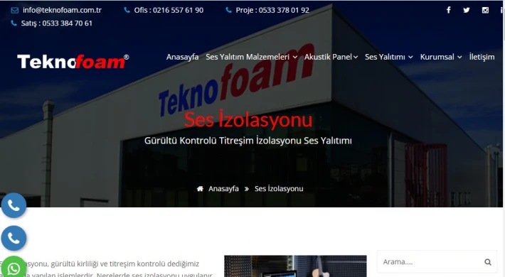 Ses İzolasyonu Çözümleri