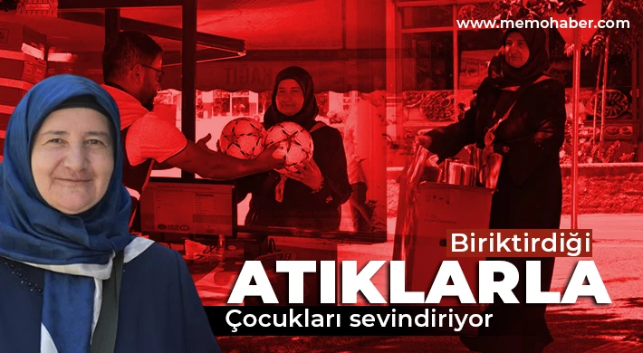 5 yıldır çocukları mutlu etmek için atık topluyor