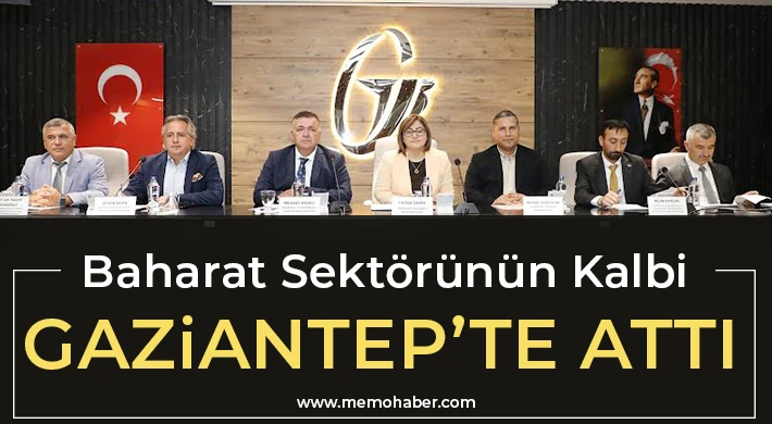 Baharat Sektörünün Kalbi Gaziantep’te Attı