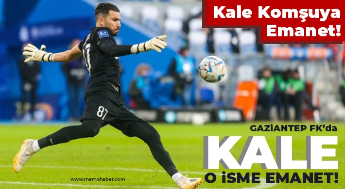 Gaziantep FK Kalecisini Buldu!