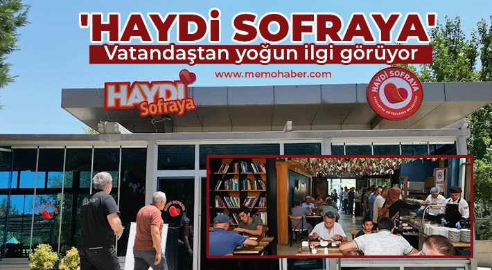 'Haydi Sofraya', vatandaştan yoğun ilgi görüyor