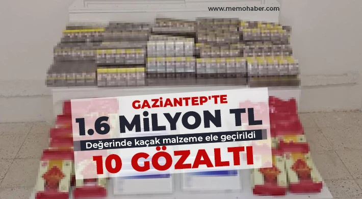 Jandarma'dan kaçakçılara operasyon: 10 gözaltı