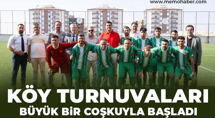 Köy Turnuvaları, büyük bir coşkuyla başladı