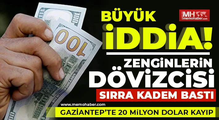 Zenginlerin dövizcisi sırra kadem bastı