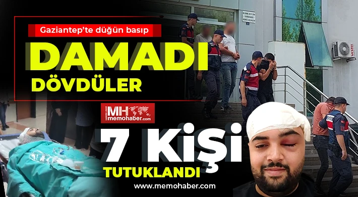 Gaziantep'te düğün basıp damadı dövdüler